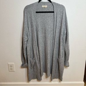 If It Were Me long grey cardigan. Size L.